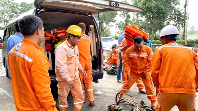 Die Bac Ninh Electricity Company mobilisierte ihre maximale Kraft, um das Problem zu beheben und die Stromversorgung der überfluteten Gebiete schnell wiederherzustellen.