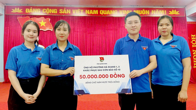 Nhiều hoạt động thăm hỏi, tặng quà, hỗ trợ người dân khắc phục hậu quả thiên tai