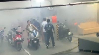 Ho-Chi-Minh-Stadt: Feuer im Parkkeller eines 11-stöckigen Gebäudes, viele Menschen fliehen