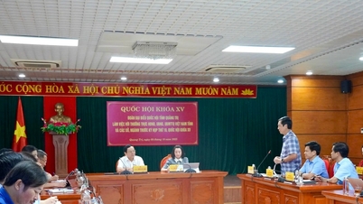 Đoàn ĐBQH tỉnh Quảng Trị làm việc với Thường trực HĐND, UBND, UBMTTQ Việt Nam tỉnh