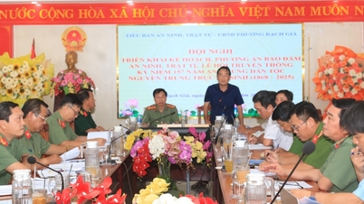 Triển khai phương án đảm bảo an ninh trật tự Lễ hội truyền thống kỷ niệm 157 năm Anh hùng dân tộc Nguyễn Trung Trực hy sinh (1898 - 2025)