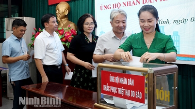 នីញប៊ិញ៖ ថវិកាជាង ១៦,៦ ពាន់លានដុង ដើម្បីគាំទ្រដល់ការស្តារឡើងវិញនូវព្យុះលេខ ១០