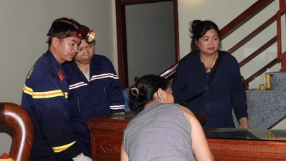 Trắng đêm vùng lũ