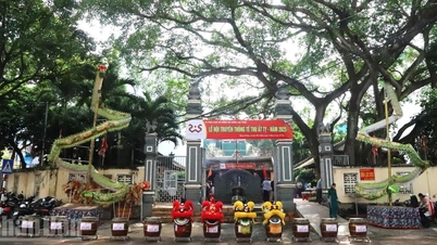 [Ảnh] Giữ gìn "nét xưa" trong nghi Lễ Tế thu Ất Tỵ