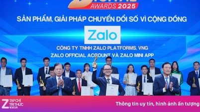 Zalo nhận giải Chuyển đổi số Việt Nam 2025