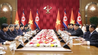 Generální tajemník To Lam jednal s generálním tajemníkem a předsedou Komise pro státní záležitosti Severní Koreje Kim Čong-unem