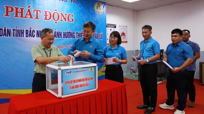 Bắc Ninh: Doanh nghiệp phát động ủng hộ người dân vùng lũ