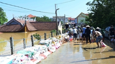 Adjunct-hoofd van de lokale veiligheid en orde overleed tijdens de strijd tegen overstromingen in Bac Ninh