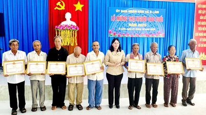 O Lam Commune celebrates longevity of the elderly