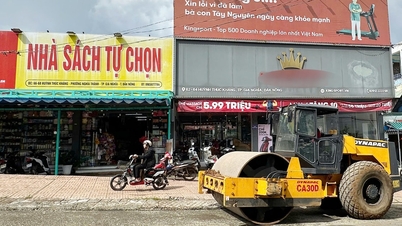 Reparatur der Huynh-Thuc-Khang-Straße nach Presseberichten