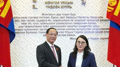 Phó Chủ tịch Quốc hội, Thượng tướng Trần Quang Phương hội kiến Chủ tịch Quốc hội Mông Cổ