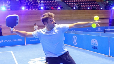 Ben Johns and Vietnamese stars stir up the pickleball exchange night in Da Nang