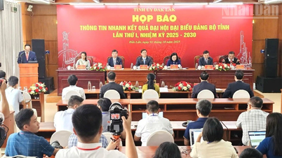 Dak Lak Provincial Party Committee held a press conference to quickly inform about the results of the 1st Provincial Party Congress, term 2025-2030