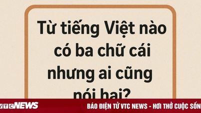 តើ​ពាក្យ​វៀតណាម​មួយ​ណា​មាន​អក្សរ​បី ប៉ុន្តែ​អ្នក​រាល់​គ្នា​និយាយ​ពីរ?