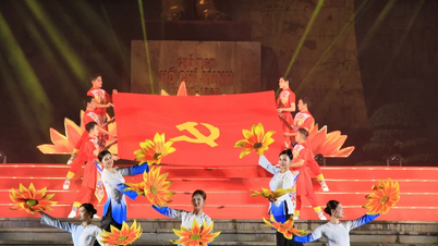 រំលេចនៃកម្មវិធីសិល្បៈ "ជំនឿលើបក្ស - ជំហានរឹងមាំឆ្ពោះទៅអនាគត"