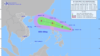 Tropical depression appears near East Sea, may strengthen into storm