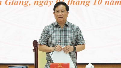 Chairman of An Giang Provincial People's Committee requested to speed up the progress of works and projects serving APEC 2027