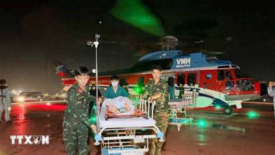 អ្នក​ជំងឺ​ធ្ងន់​ចំនួន​៣​នាក់​ត្រូវ​បាន​បញ្ជូន​ពី​ទ្រឿង​សា​មក​ដីគោក​ដើម្បី​ព្យាបាល​ភ្លាមៗ។