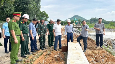 Chairman of the Provincial People's Council Nguyen Van Son inspected and directed the work of responding to and overcoming the consequences of natural disasters in the southern communes of the province.