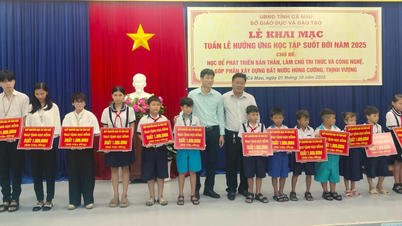 Ca Mau Education Department launches Lifelong Learning Week