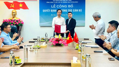พิธีประกาศผลการตัดสินใจแต่งตั้งประธานกรรมการบริษัท Petrolimex Construction and Trading Corporation