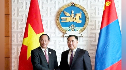 Le vice-président de l'Assemblée nationale, le lieutenant-général Tran Quang Phuong, s'est entretenu avec le vice-président de l'Assemblée nationale mongole.