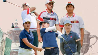 Anh Minh, Chúc An dự giải Vô địch golf Nghiệp dư Đồng đội Thế giới