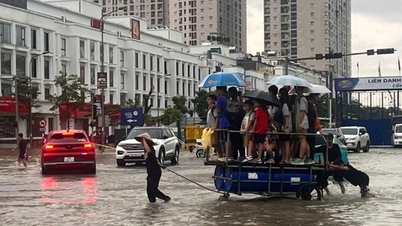 ฮานอยอนุญาตให้นักเรียนอยู่บ้านในวันที่ 1 ตุลาคม เนื่องจากฝนตกหนักเป็นเวลานาน