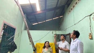 អាន​លូ​៖ ខ្យល់ព្យុះ​បាន​បង្ក​ការខូចខាត​ផ្ទះ​ជាច្រើន​ខ្នង​
