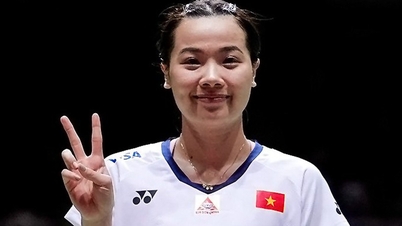 Nguyen Thuy Linh accompanies Olympic champion in tournament with strange format