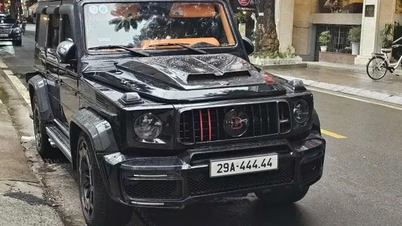 Посмотрите на Mercedes-AMG G63 Brabus стоимостью более 12 миллиардов, номерной знак 29A-444.44 в Ханое.
