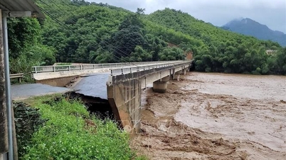 Thanh Hoa buduje tymczasowe mosty, aby mieszkańcy gór mogli podróżować