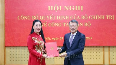 O camarada Bui Thi Quynh Van ocupa o cargo de vice-chefe do Comitê Organizador Central.