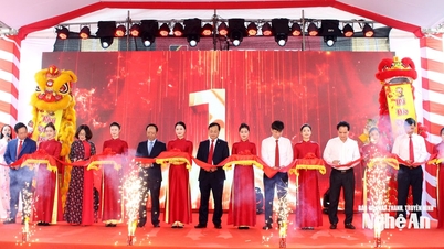 La succursale d'Agribank Do Luong II Nam Nghe An est officiellement entrée en service le 1er octobre 2025
