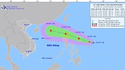 Tropical depression near the East Sea is likely to strengthen into a storm in the next 24 hours, entering the East Sea on the evening of October 3.