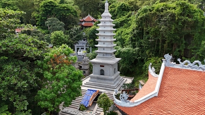 Bên trong ngôi chùa nơi kim quan Trưởng lão Hòa thượng Thích Trí Tịnh nhập tháp