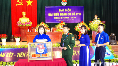Đoàn cơ sở Nhà máy Z115 ứng dụng chuyển đổi số trong Đại hội Đoàn cơ sở nhiệm kỳ 2025 - 2030
