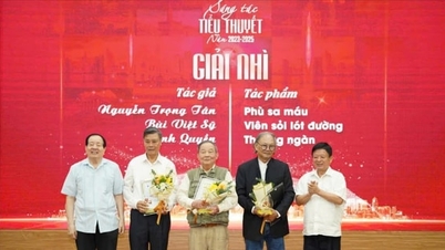 12 tác phẩm được trao giải cuộc thi Sáng tác tiểu thuyết năm 2023-2025