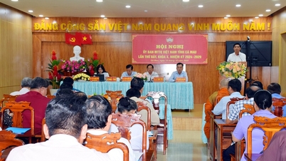 Le Comité du Front de la Patrie du Vietnam de la province de Ca Mau se prépare à organiser le 1er Congrès des délégués, trimestre 2025-2030