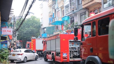 Bei einem Hausbrand in der Kim Hoa Straße (Hanoi) kommen 5 Menschen ums Leben