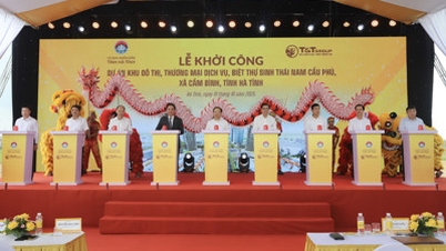 T&T Group khởi công khu đô thị sinh thái kiểu mẫu đầu tiên ở phía Nam Hà Tĩnh