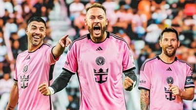 Neymar có thể tái hợp Messi và Suarez trong màu áo Inter Miami