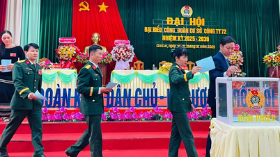 Đại hội Công đoàn cơ sở Công ty 72 nhiệm kỳ 2025-2030 xác định 2 khâu đột phá