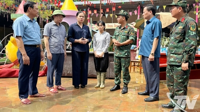 Mobilisieren Sie weiterhin Ressourcen zur Unterstützung der Hochwasserhilfe in Thai Nguyen