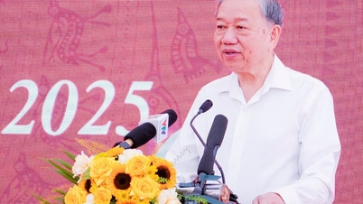 Tổng Bí thư Tô Lâm dự lễ khởi công trường phổ thông nội trú ở Nghệ An