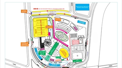 Instruções de estacionamento e entrada para o 1º Congresso do Partido da Cidade de Ho Chi Minh