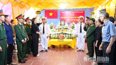 Xã Gia Trấn đón nhận, truy điệu và an táng hài cốt liệt sĩ Bùi Văn Huệ