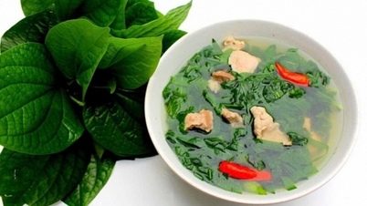 Canh lá lốt ngày nắng