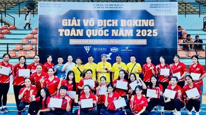 Hanoi women's boxing team won first place in the National Boxing Championship