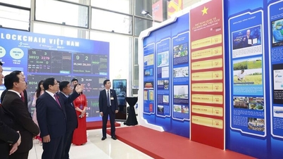 Không gian triển lãm tại Đại hội Đảng bộ Chính phủ: Dấu ấn một nhiệm kỳ hành động, đổi mới và phát triển